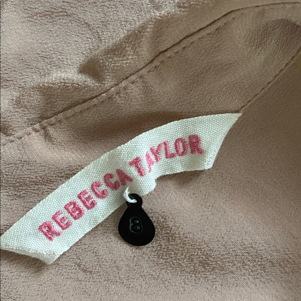 Rebecca Taylor‎ Sleeveless Silk Blouse 8 - Picture 5 of 7